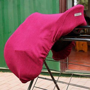 Magenta Harrison & Howard Fleece SAddle Cover NWT